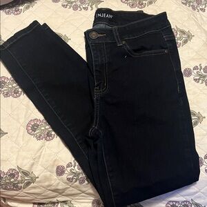 ENJEAN Women’s Indigo Skinny Jeans — Mid-Rise Stretch